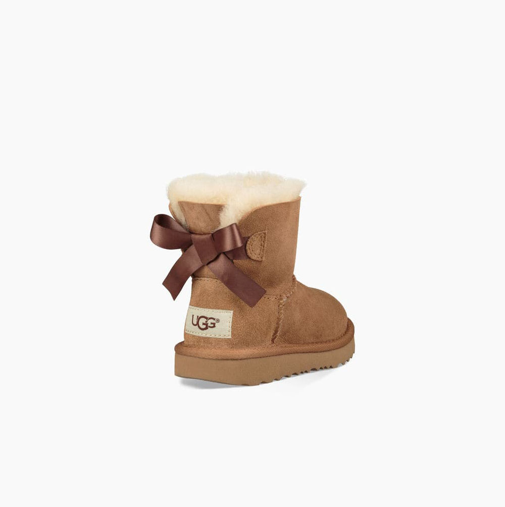 UGG Mini Bailey Bow II - Boots Barn - Brune (NO-M187)